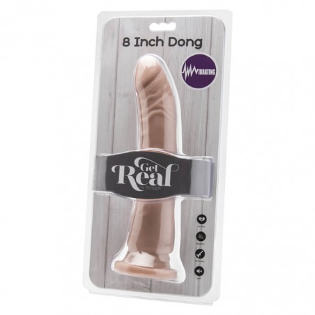 Get Real 20cm Vibrator - nss4032113