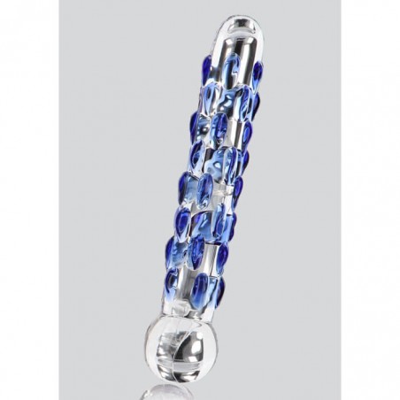 Diamond Dazzler Dotted Glass Dildo - nss4035014