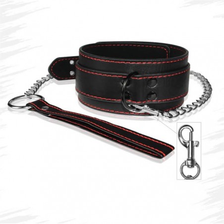 Bondage Fetish Collar & Leash Set - nss4055070