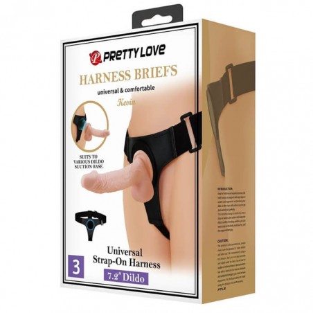 Pretty Love Harness Briefs Universal With Kevin 19cm - nss4060063