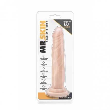 Mr. Skin Realistic Cock 7.5" - nss4032132