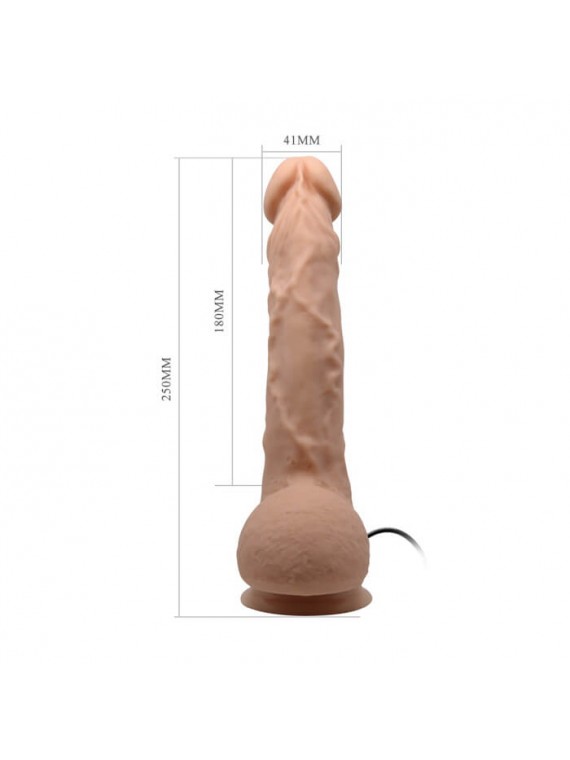 Beautiful Jason 9,8 ” Vibrating Dildo - nss4032134