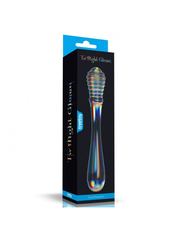 Twilight Gleam Glass Dildo - nss4035040