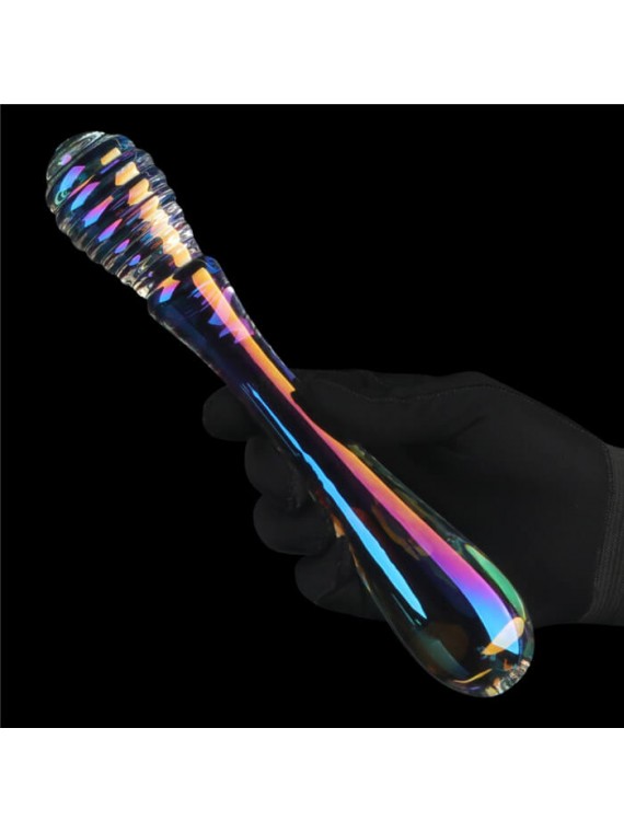 Twilight Gleam Glass Dildo - nss4035040