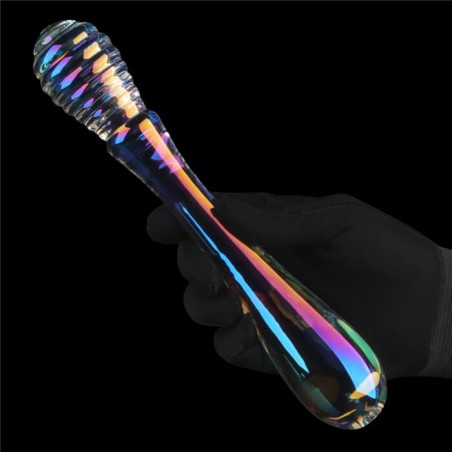 Twilight Gleam Glass Dildo - nss4035040