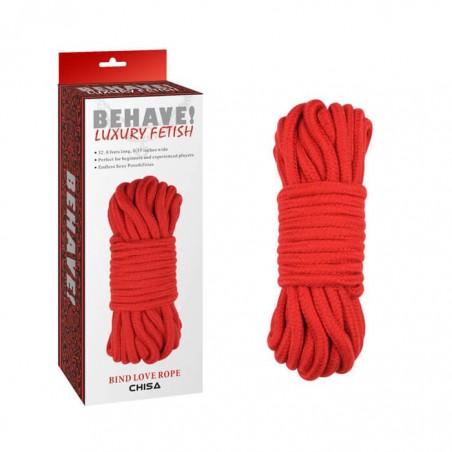 Bind Love Rope 10m Red - nss4057195