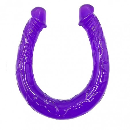 Double Head Dildo Purple 43 cm - 4030008