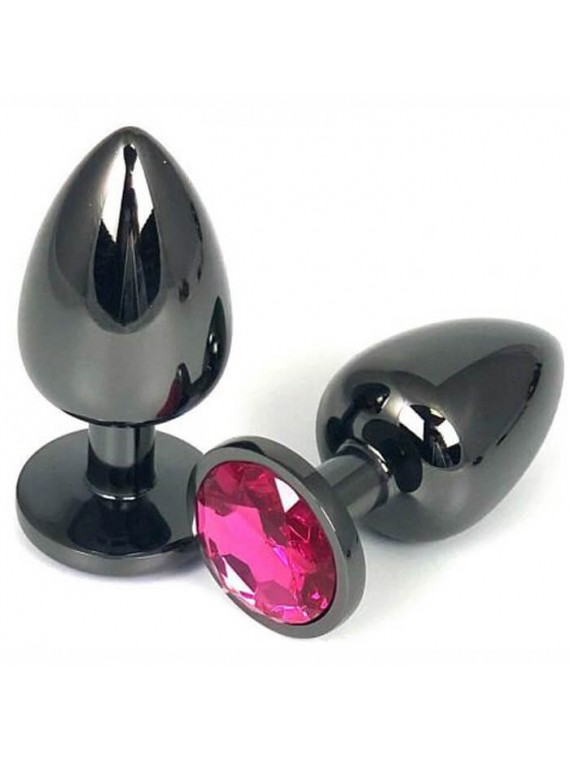 Dark Anal Plug Small Pink - nss4038266