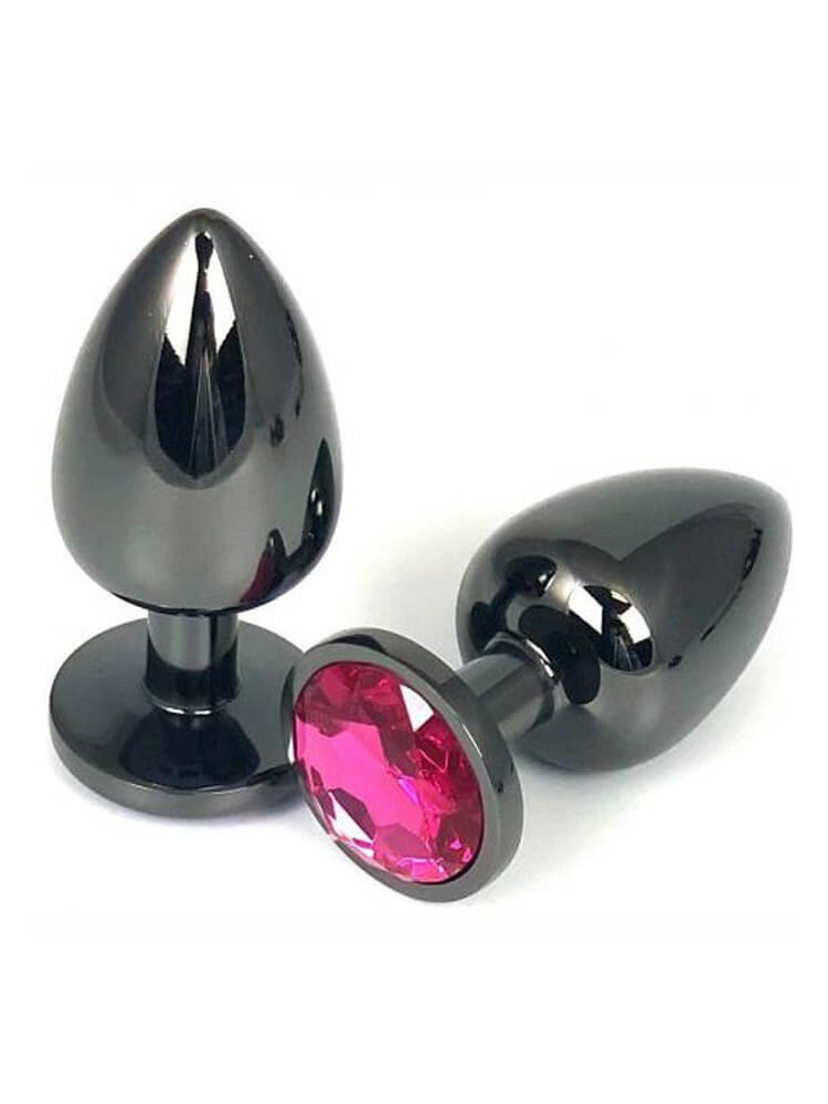 Dark Anal Plug Small Pink - nss4038266