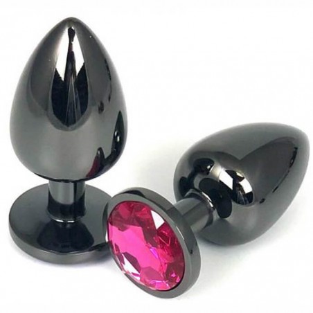 Dark Anal Plug Small Pink - nss4038266