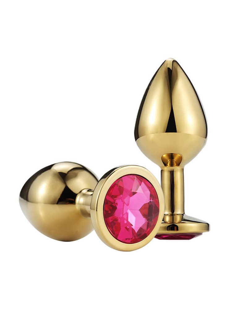 Buttplug Small Gold/Pink - nss4038265