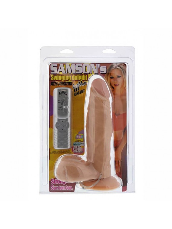 Samson's Swinging Delight Realistic Vibrator - nss4032146