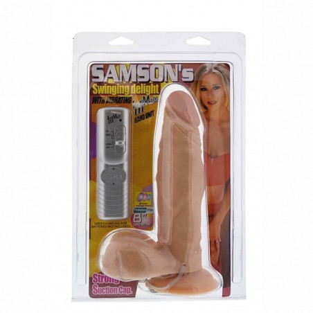 Samson's Swinging Delight Realistic Vibrator - nss4032146