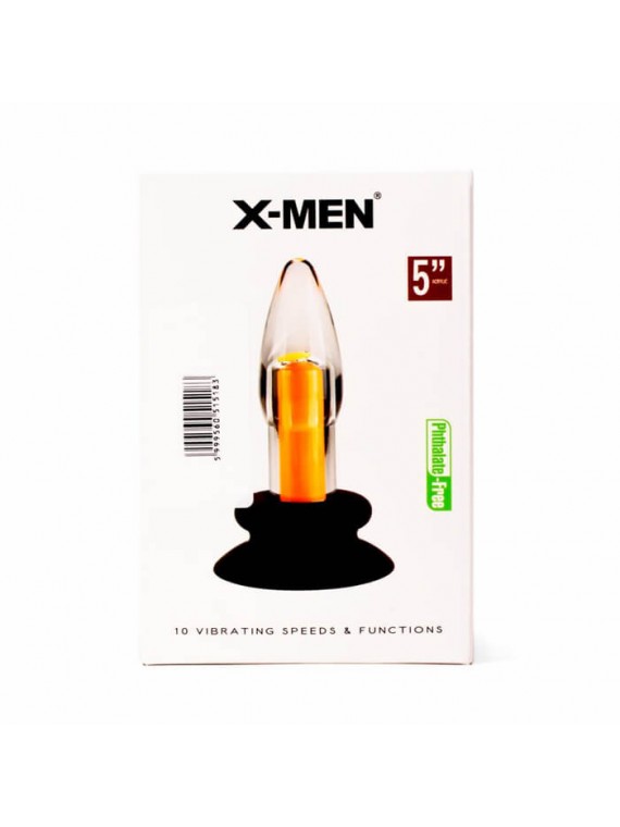 X-MEN 10 Speeds Vibrating Plug - nss4035053