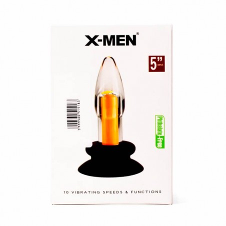 X-MEN 10 Speeds Vibrating Plug - nss4035053