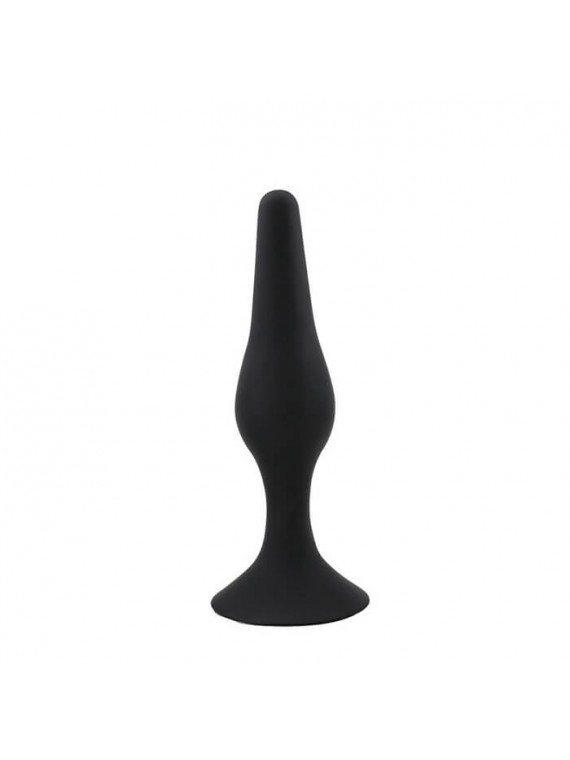 Vivian Medium Anal Plug Black - nss4038284