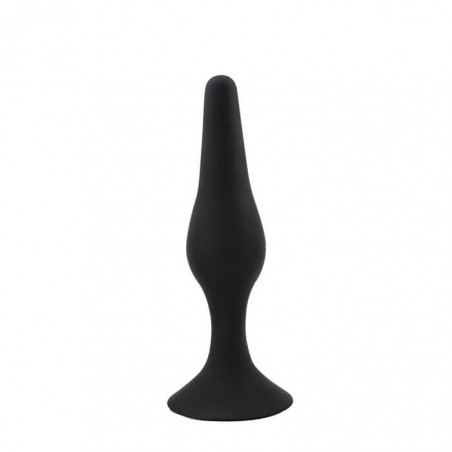 Vivian Medium Anal Plug Black - nss4038284