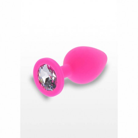 Diamond Booty Jewel Medium Pink/Clear - nss4038013