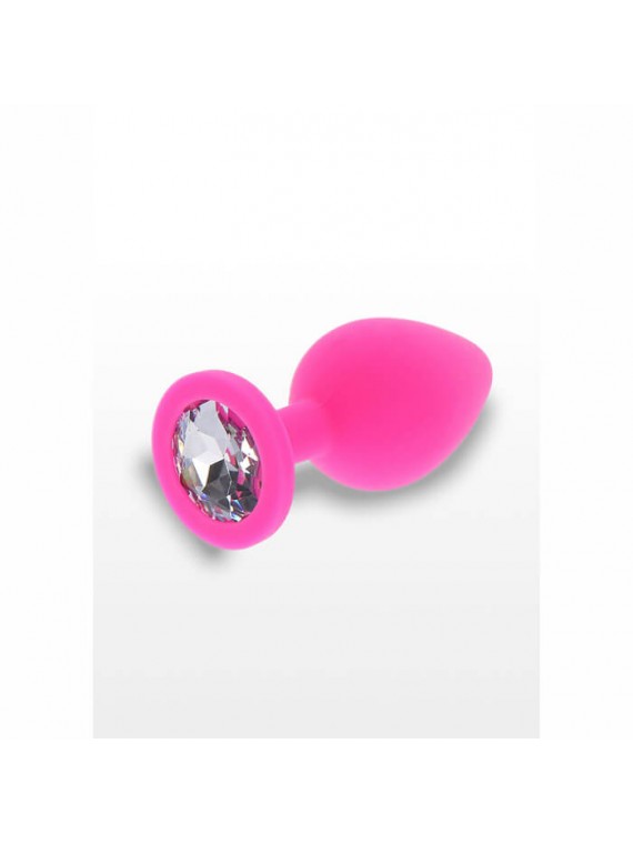 Diamond Booty Jewel Medium Pink/Clear - nss4038013