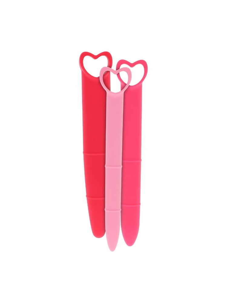 Mae B - Silicone Vaginal Dilators 3pcs - nss4050073