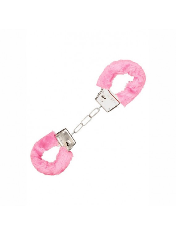 Playful Furry Cuffs Pink - nss4053018