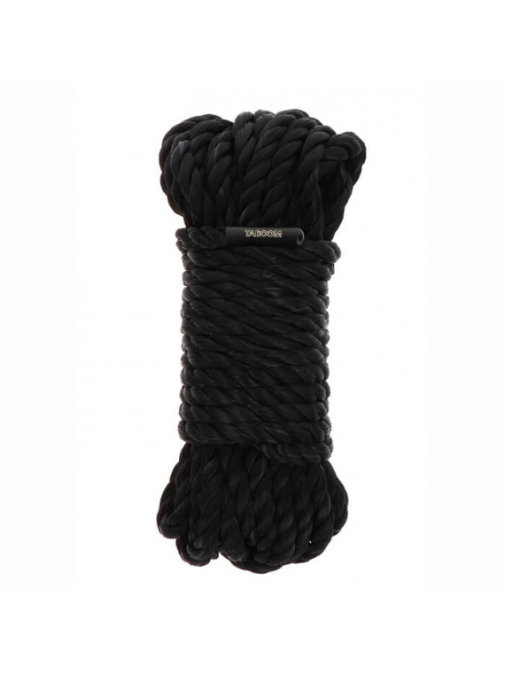 Bondage Rope 10 meter 7 mm Black - nss4057196