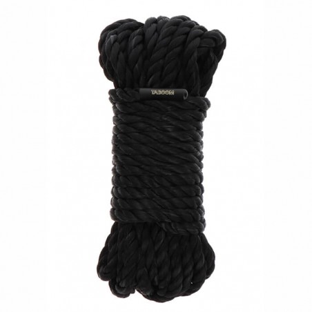 Bondage Rope 10 meter 7 mm Black - nss4057196