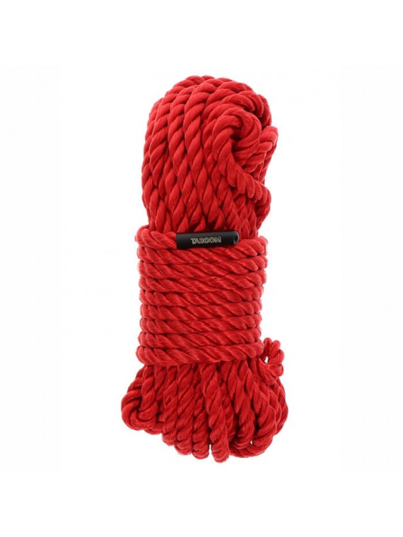 Bondage Rope 10 meter 7 mm Red - nss4057197