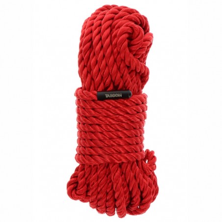 Bondage Rope 10 meter 7 mm Red - nss4057197