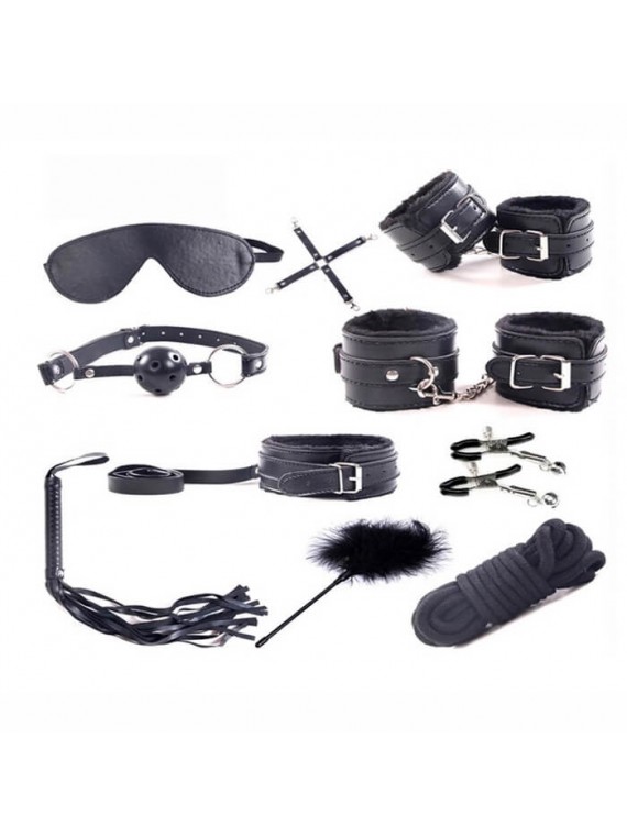 Subline Surrender 10 piece Bondage Kit - nss4037052