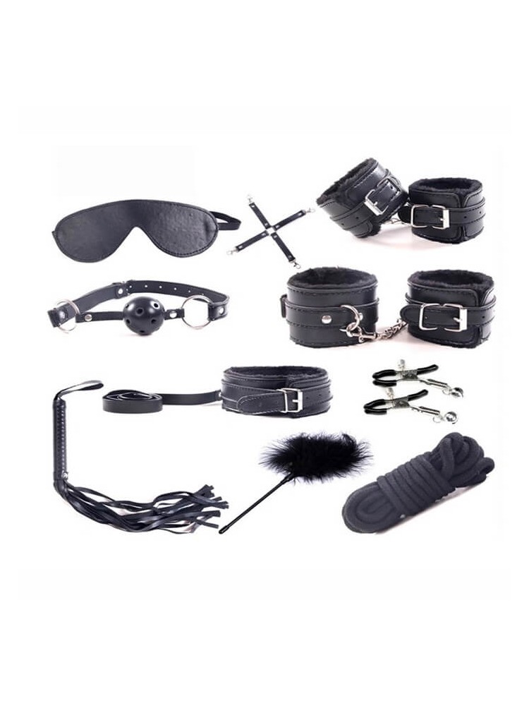 Subline Surrender 10 piece Bondage Kit - nss4037052