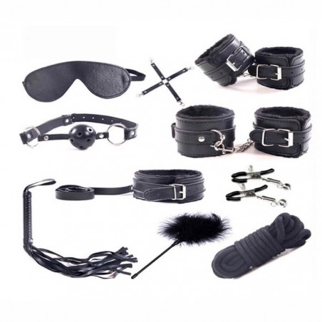 Subline Surrender 10 piece Bondage Kit - nss4037052