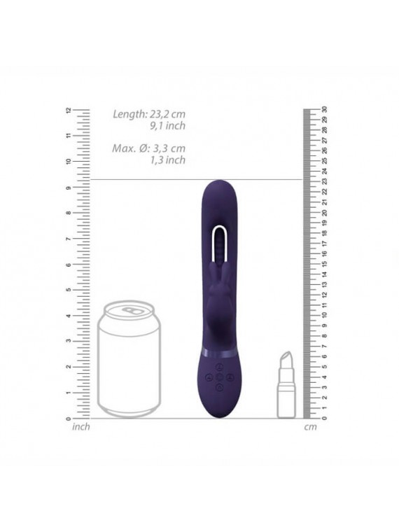 Mika Rabbit G spot Flapping Stimulator - nss4031086