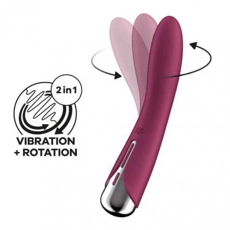 Satisfyer Spinning Vibe 1 red - nss4040014