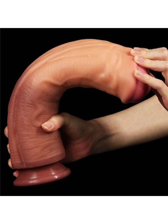 12'' Dual layered Silicone Cock - nss4030055