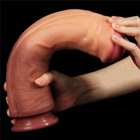 12'' Dual layered Silicone Cock - nss4030055