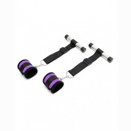 Over the door cuffs set Purple - nss4057186