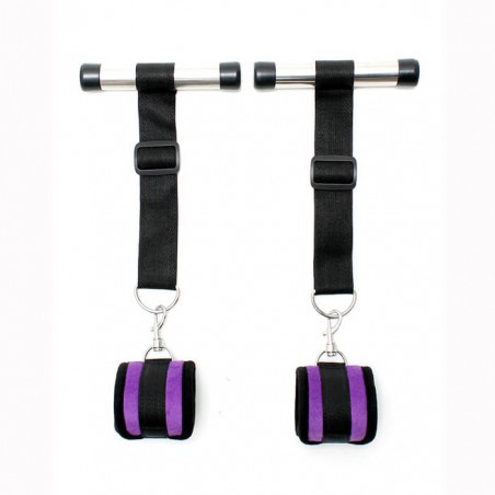 Over the door cuffs set Purple - nss4057186